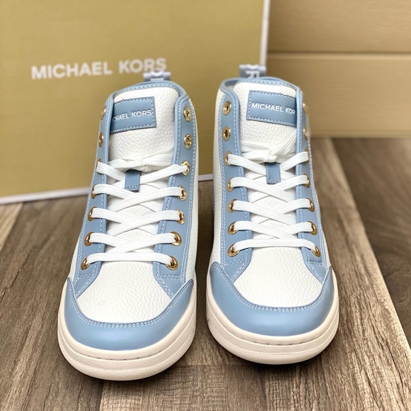 Michael Kors Shea Mid High Top Sneakers - Picture 3 of 9